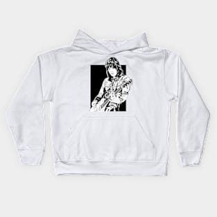 Classic guitarist Kids Hoodie